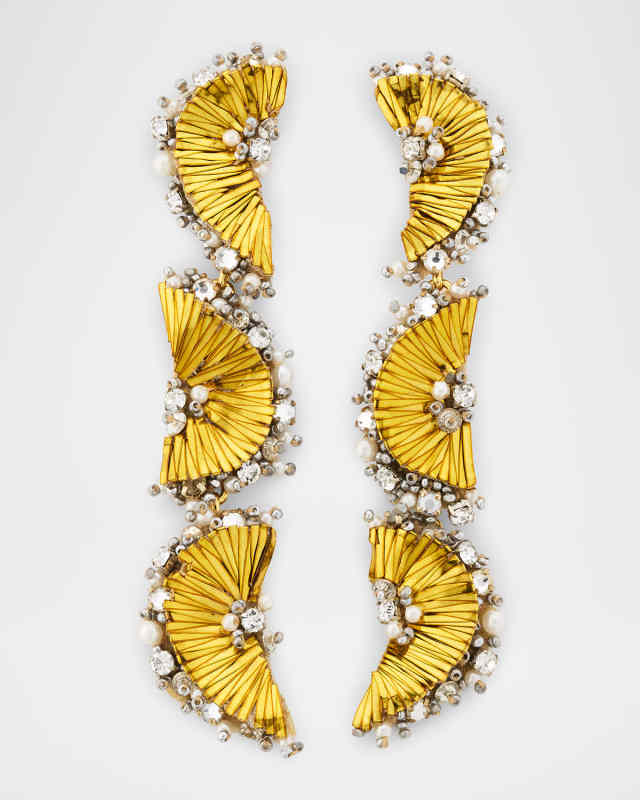 Murray Triple Drop Earrings